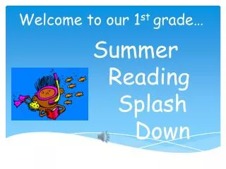 Summer Reading Splash Down