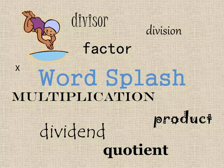 word splash