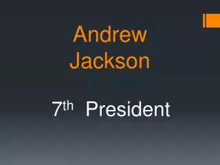 Andrew Jackson