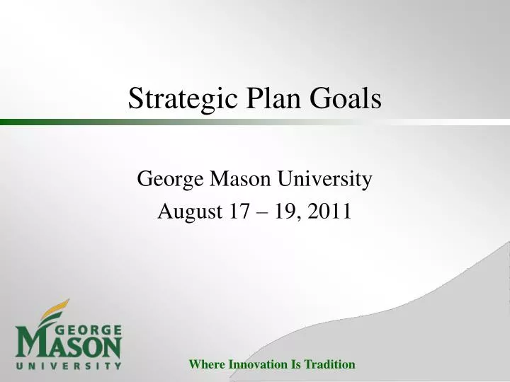 strategic plan goals