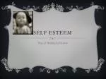 Self Esteem - slide 1