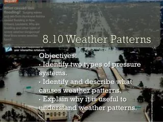 8.10 Weather Patterns