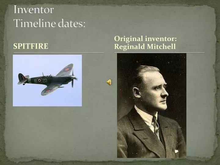 inventor timeline dates