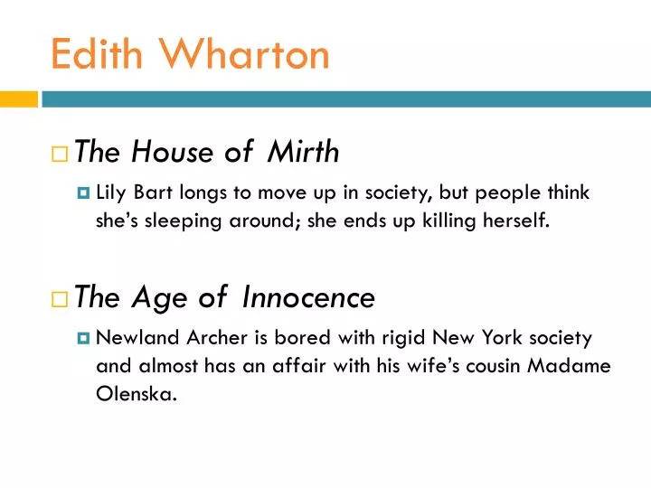 edith wharton