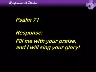 Responsorial Psalm