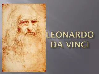 Leonardo Da vINCI