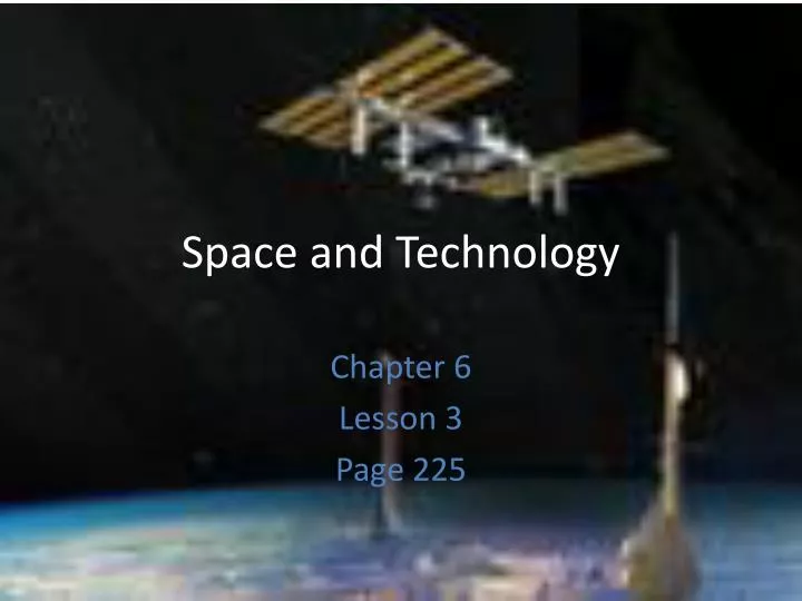 space and technology
