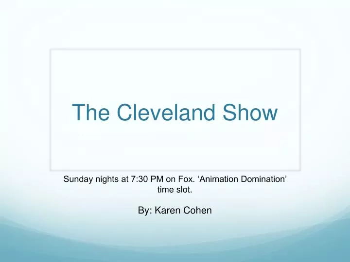 the cleveland show