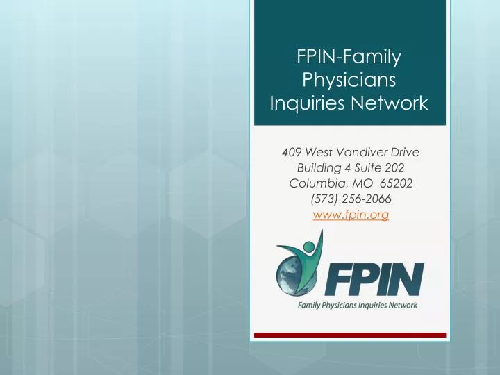 fpin family physicians inquiries network