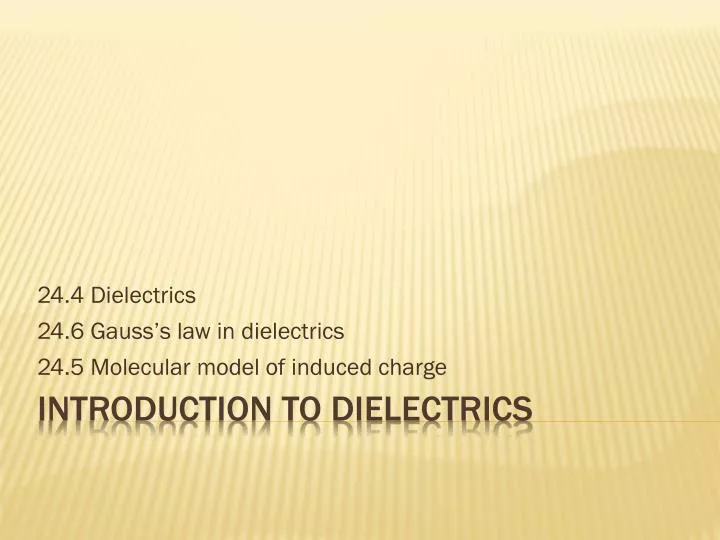 24 4 dielectrics