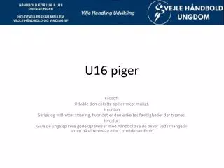 u16 piger