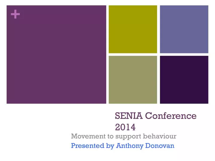 senia conference 2014