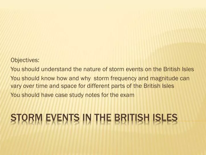 storm events in the british isles