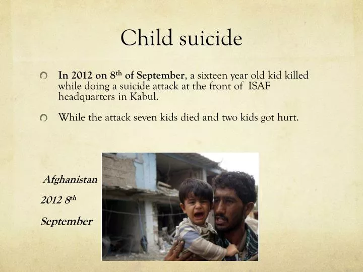 child suicide