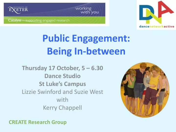 public engagement being in between