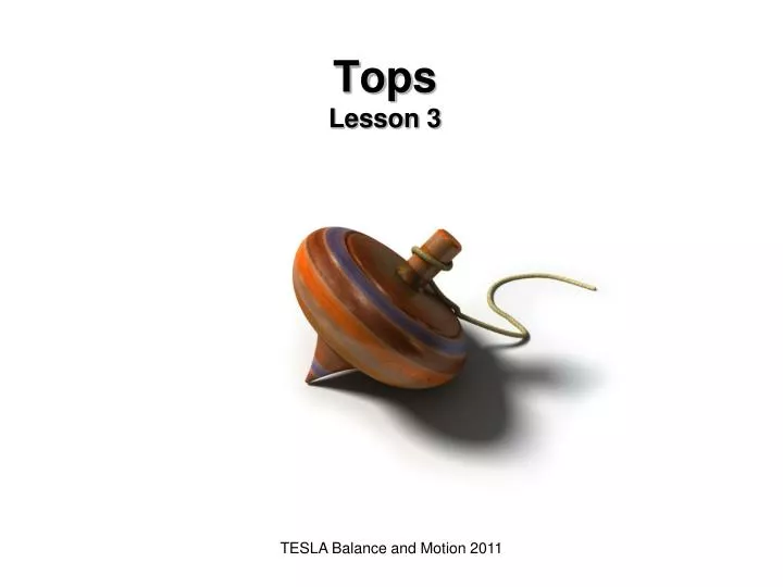 tops lesson 3