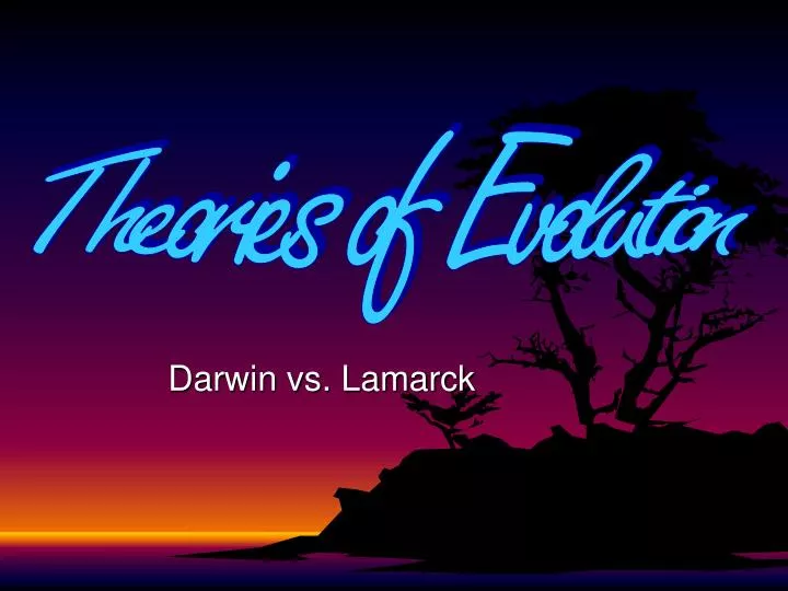 darwin vs lamarck