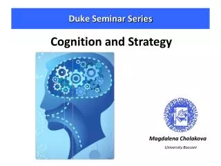 Duke Seminar Series