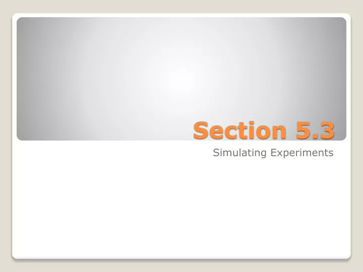 section 5 3
