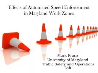 Effects of Automated Speed Enforcement in Maryland Work Zones