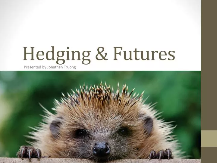 hedging futures