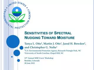 Sensitivities of Spectral Nudging Toward Moisture