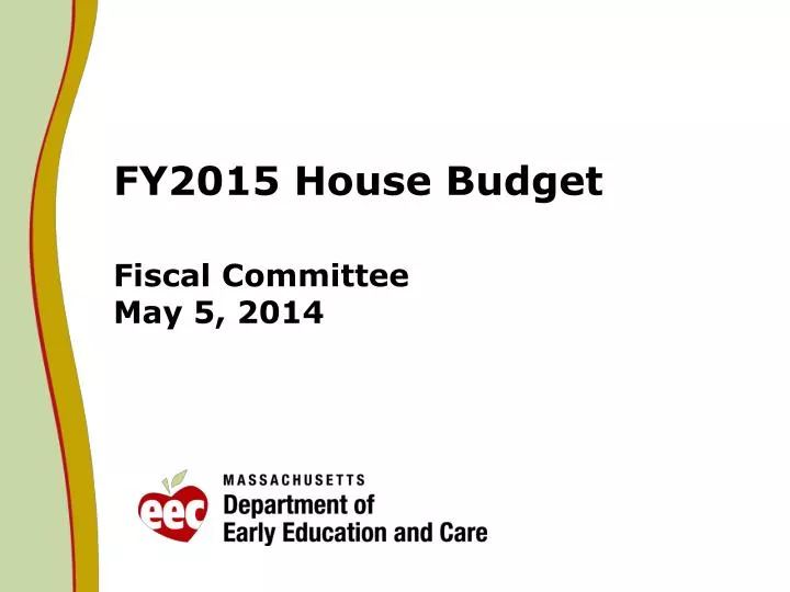 fy2015 house budget fiscal committee may 5 2014