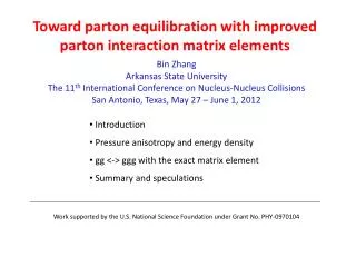 Toward parton equilibration with improved parton interaction matrix elements
