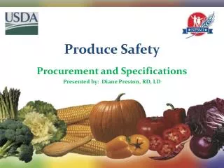 Produce Safety