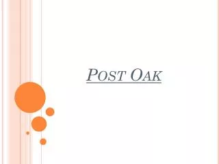 Post Oak