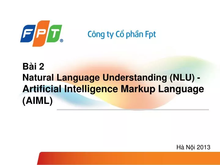 b i 2 natural language understanding nlu artificial intelligence markup language aiml