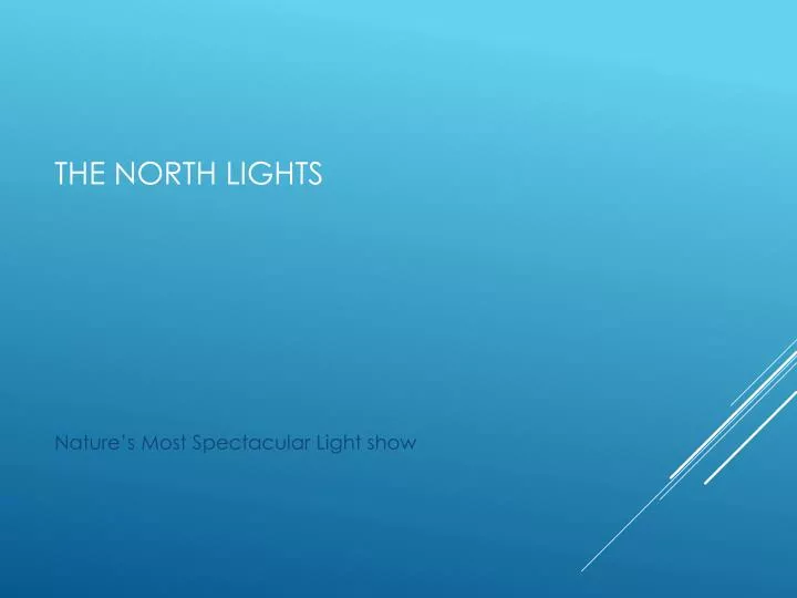 the north lights