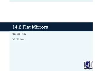 14.2 Flat Mirrors
