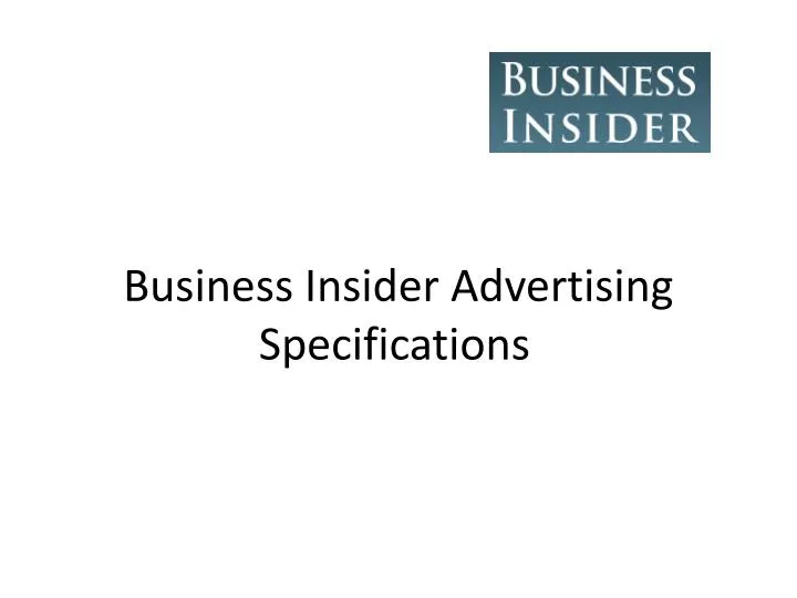 business insider advertising specifications