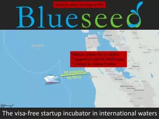 The visa-free startup incubator in international waters