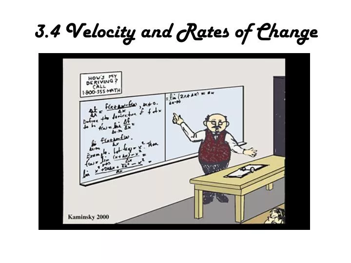 3 4 velocity and rates of change