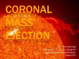 Coronal Mass Ejection