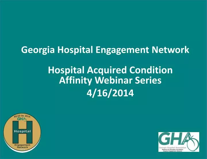 georgia hospital engagement network