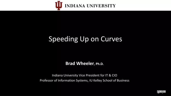 speeding up on curves