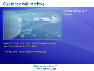 Get fancy with Archive