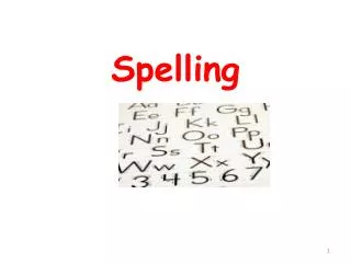 Spelling