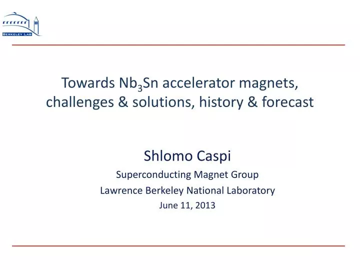 towards nb 3 sn accelerator magnets challenges solutions history forecast