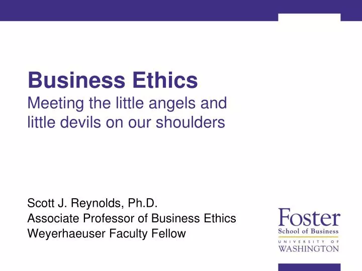 business ethics meeting the little angels and little devils on our shoulders