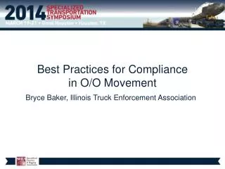 Best Practices for Compliance