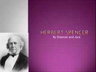 Herbert Spencer