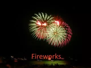 fireworks