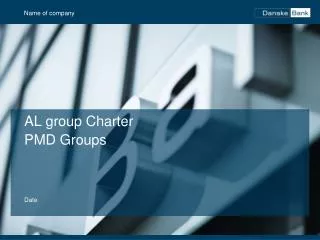 AL group Charter PMD Groups