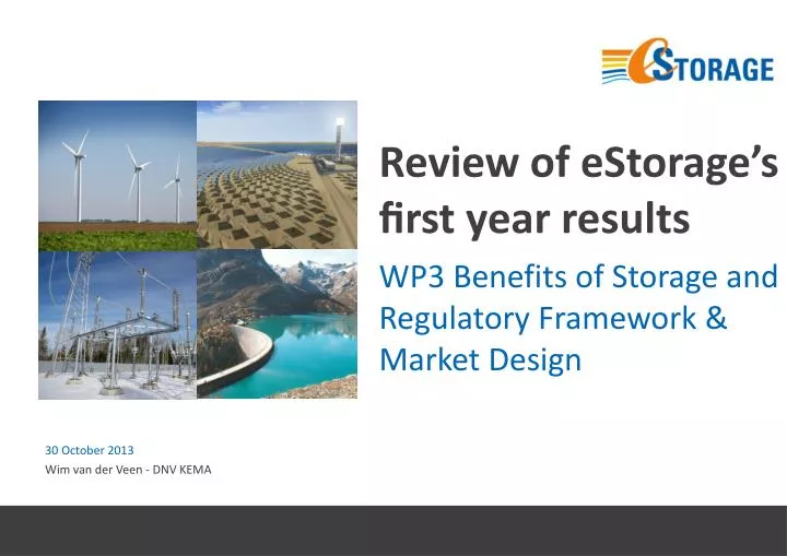 review of estorage s rst year results