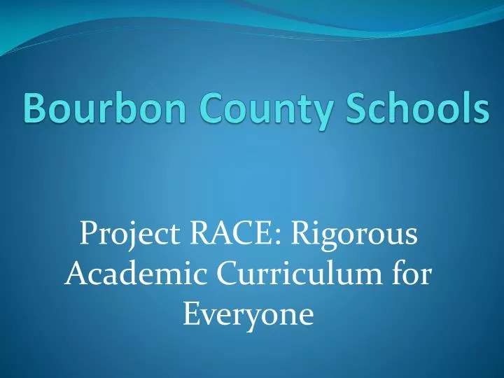 bourbon county schools