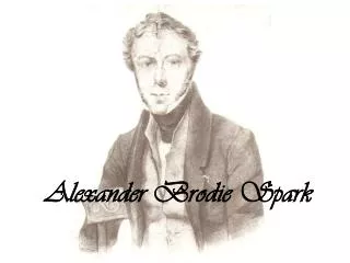 Alexander Brodie Spark